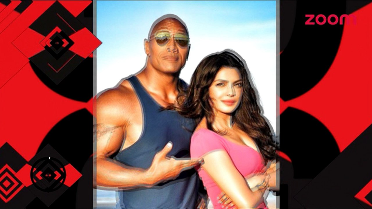 Priyanka Chopra wishes Baywatch co-star Dwayne Johnson on his birthday - Bollywood News - #TMT