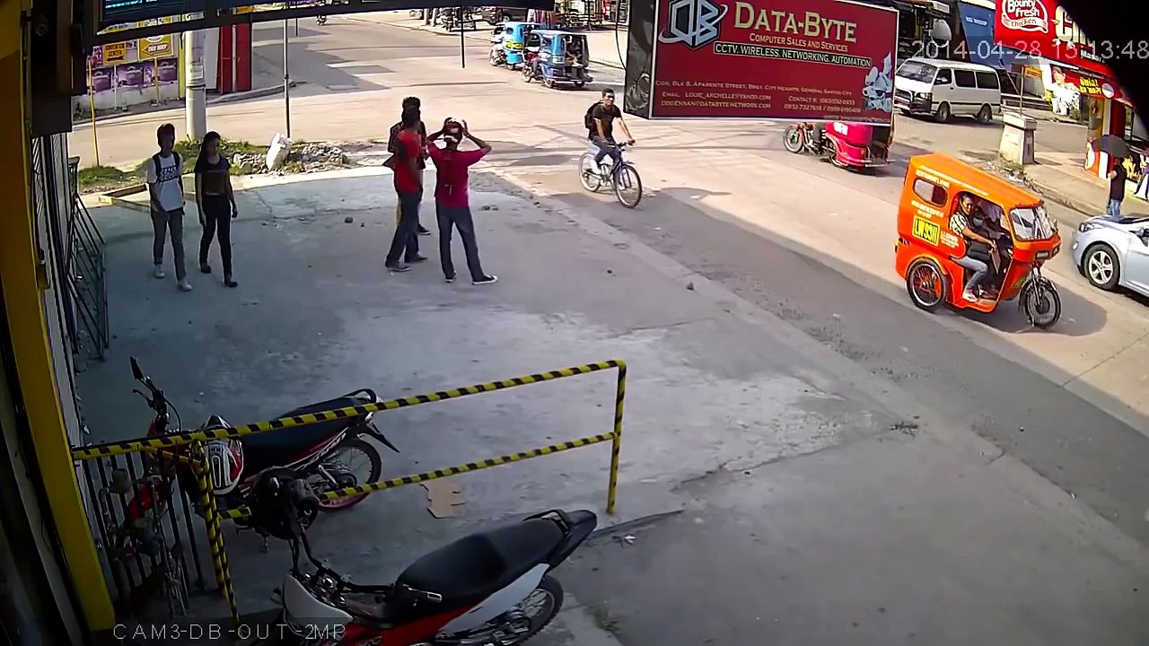 Live Murder caught by CCTV camera