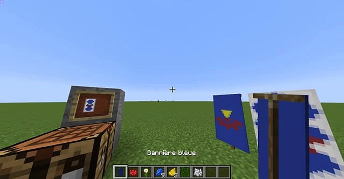 Tutoriel comment faire le bouclier de Zelda sur Minecraft