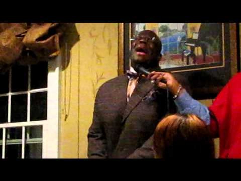 Zebulon at Gospel Industry Christmas Party