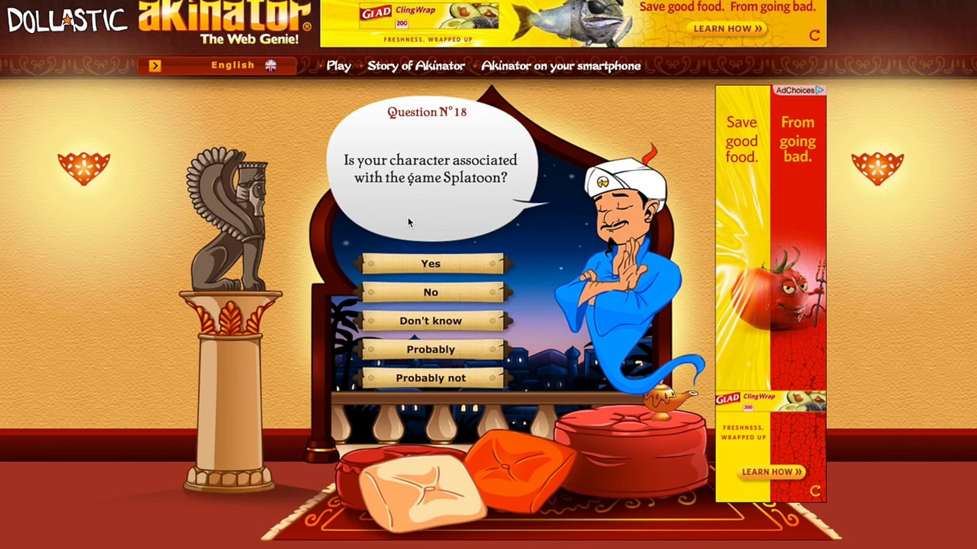 Lets Play Akinator 아키네이터 - The Web Genie Guessing Game!! I WILL READ YOUR  MIND! - Dailymotion Video