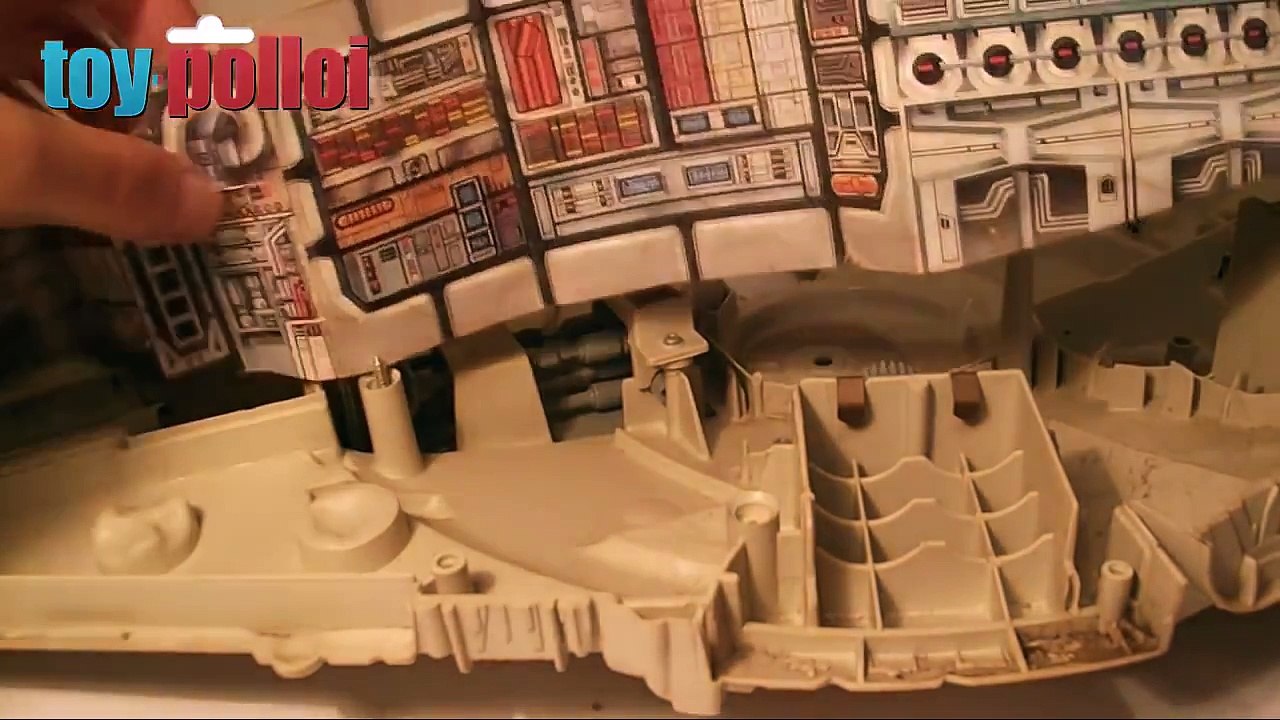 Vintage Star Wars Millennium Falcon restoration Part 1