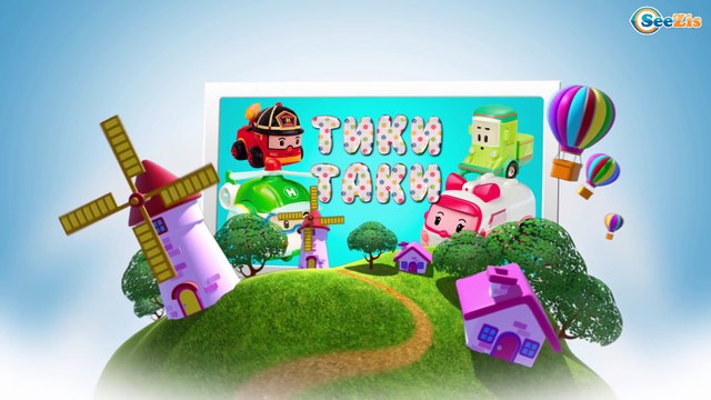 Мультики для детей. Машинки Скорая Помощь и Робокар Поли. Мультфильм - Тики Таки