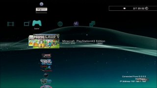 How to Install Minecraft Free PS3 CFW Only!