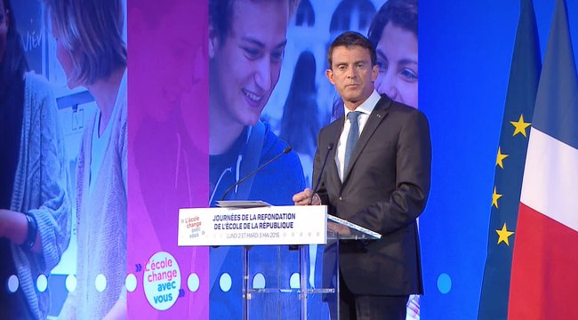 [ARCHIVE] Journées #RefondationEcole : Discours de clôture par Manuel Valls