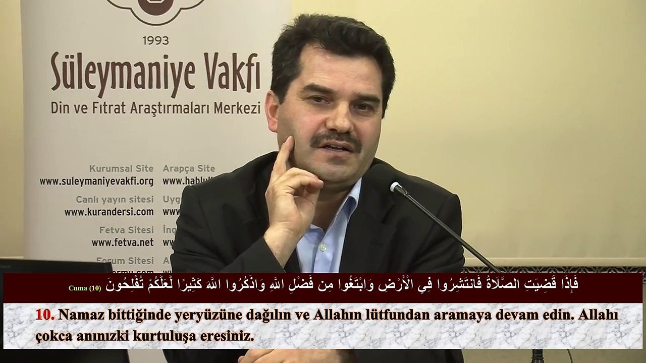 Kuran ve iktisat - KONFERANSLAR (18.03.2014)