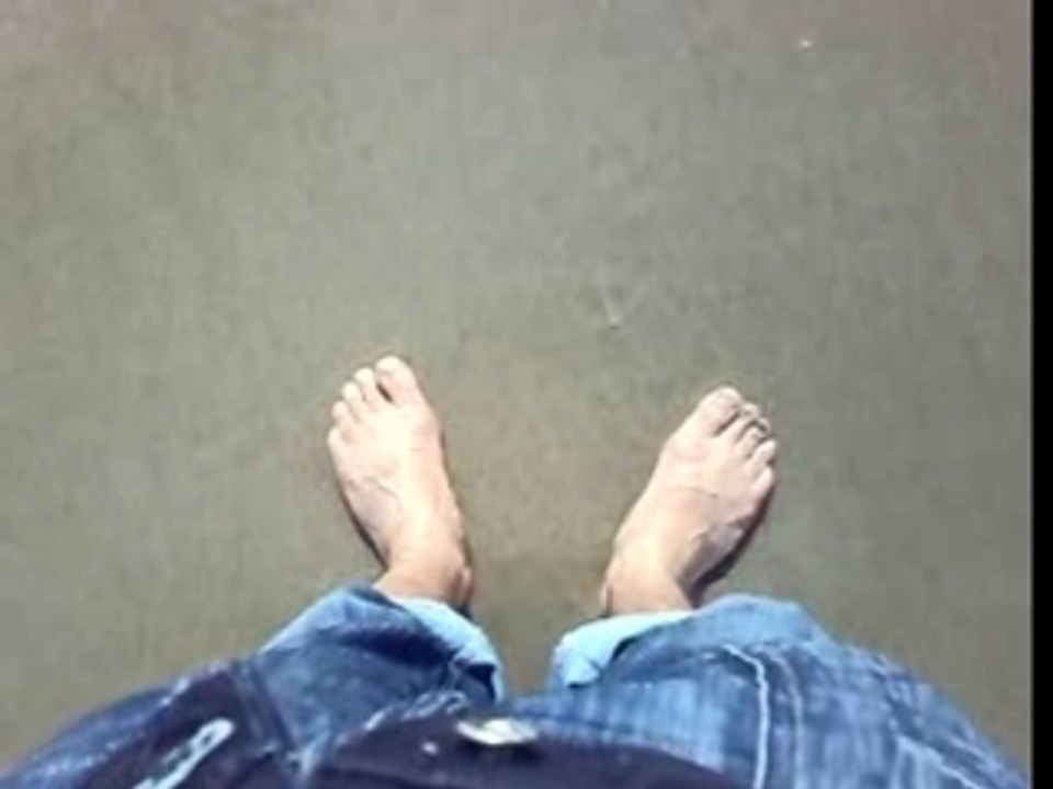 Pied dans l'eau