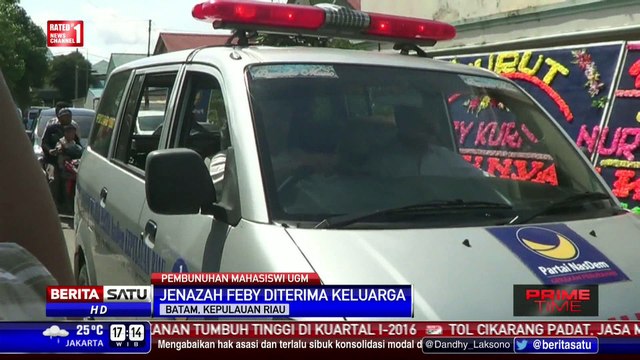 Jenazah Mahasiswi UGM Korban Pembunuhan Tiba di Rumah Duka