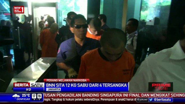 BNN Sita 12 Kilogram Sabu dari Jaringan Tiongkok