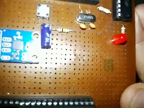 Electronic project - Hand Gesture robotic car using Accelerometer