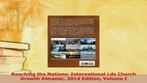PDF  Reaching the Nations International Lds Church Growth Almanac 2014 Edition Volume I PDF Book Free