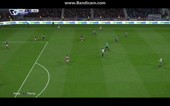BPL 10 Тур. Вест Хэм - Ньюкасл 0:1. Sissoko, 12'