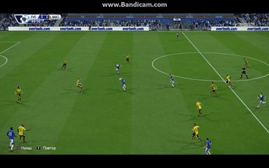 BPL 10 Тур. Эвертон - Уотфорд 1:0. Barkley, 48'
