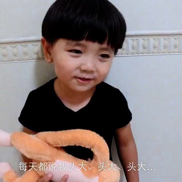 【我是王子我是涵】頭大的孩子像個寶