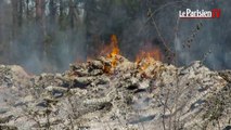 Incendie en forêt de Compiègne : 600 tonnes de bois détruites