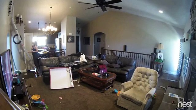 Girl Falls Hard While Climbing a Ladder To Clean Her Home-Funny & Entertainment Clips-Funny Entertainment Videos Follow Us!!!!!