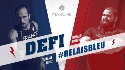 Défi #Relaisbleu n°3 | Yohann Diniz & Tumatai Dauphin