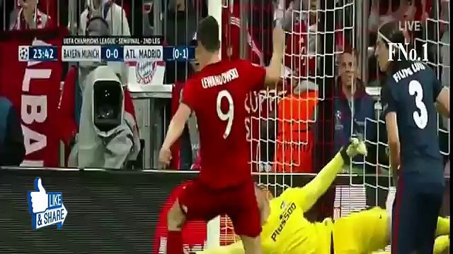 ملخص مباراة بايرن ميونيخ وأتلتيكو مدريد 2-1 ( 3/05/2016) دوري أبطال أوروبا