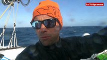 The Transat Bakerly. Thomas Coville satisfait des conditions météorologiques