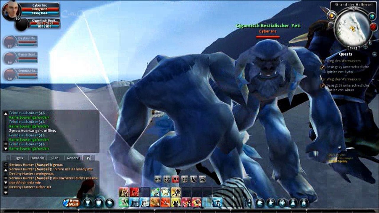 Appell an die Jäger im Fortkampf