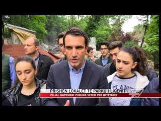 Prishen lokalet te parku i Liqenit - News, Lajme - Vizion Plus