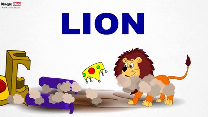 Wild Animals - Pre School - Learn English Words (Spelling) Video For Kids and Toddlers