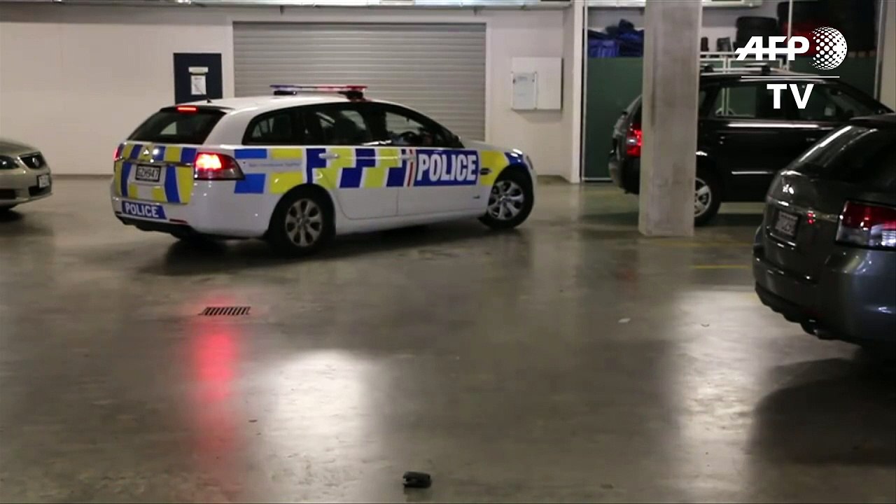 Tanzende Polizisten in Neuseeland sind Internethit