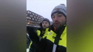 Norvège : il n'en croyait pas ses yeux !  (Snapchat)