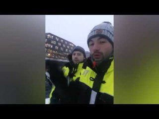 Norvège : il n'en croyait pas ses yeux !  (Snapchat)