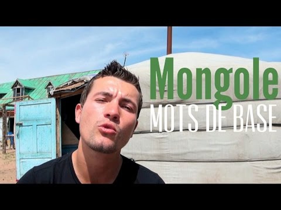 MONGOLE : les mots de base