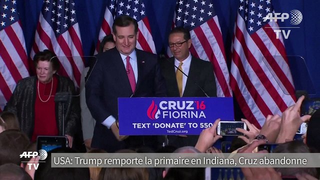 Primaires américaines: face à Trump, Ted Cruz suspend sa campagne