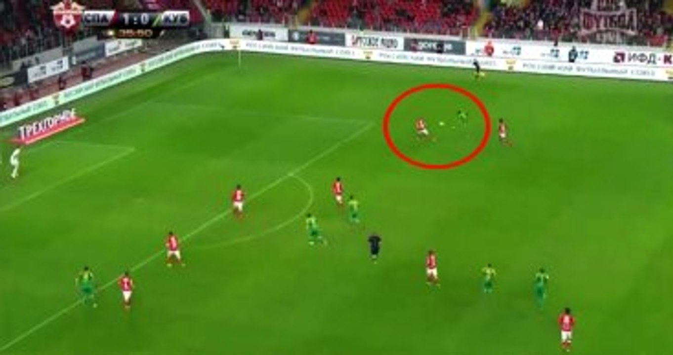 Spartak Moskova-Kuban Krasnodar Maçında Jeneriklik Gol