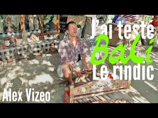 BALI :  J'ai testé pour vous -  LE RINDIC (instrument traditionnel)