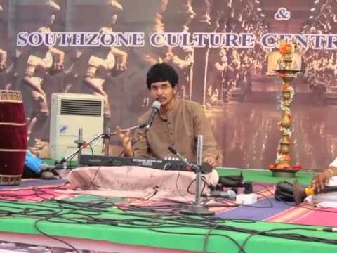 Demonstration on Playing rAga Alapana on Keyboard with featured settings