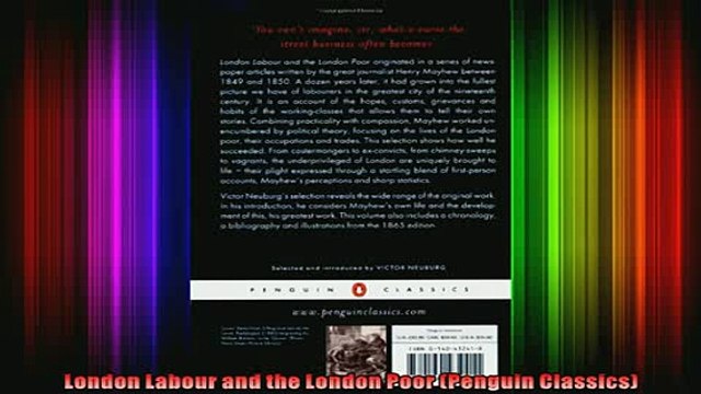 FAVORIT BOOK London Labour and the London Poor Penguin Classics DOWNLOAD ONLINE
