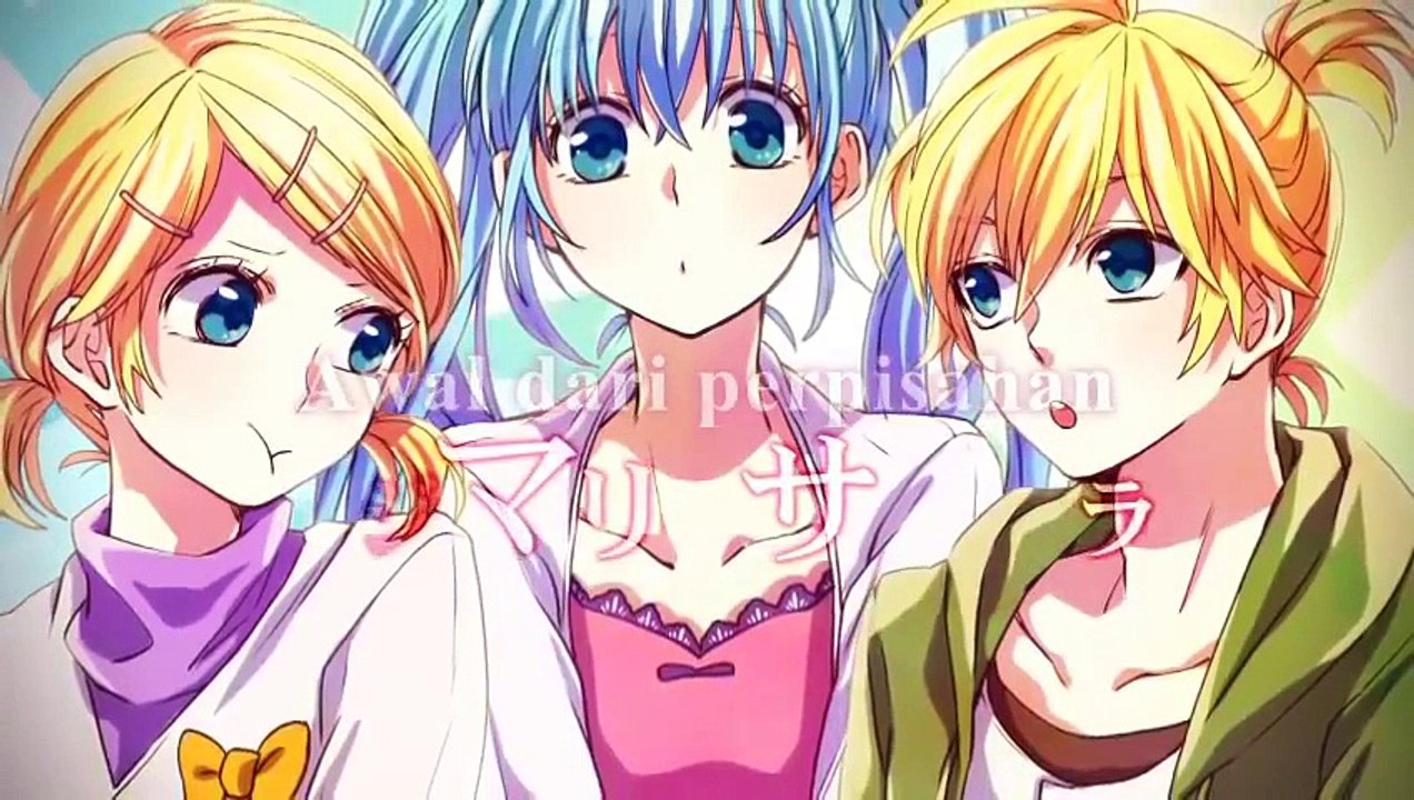 HoneyWorks ft. Hatsune Miku - Hajimari no Goodbye [Subtitle Indonesia]