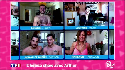 Un déshabillé très chaud fait sensation dans L'Hebdo show