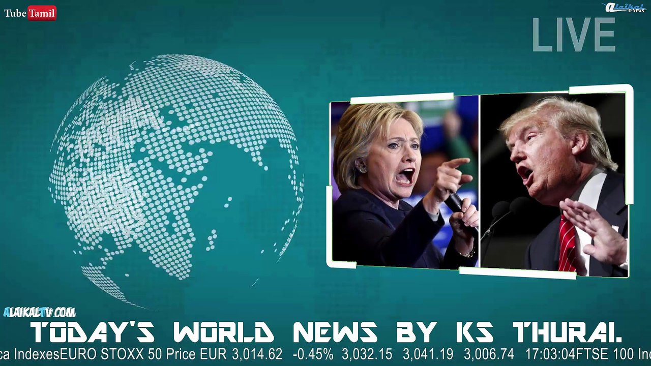Today's World News. 04.05.16 - By. K.S.Thurai