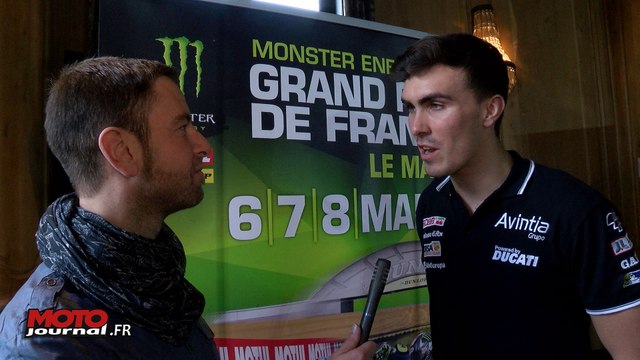 Interview de Loris Baz, pilote Moto GP avant le GP de France