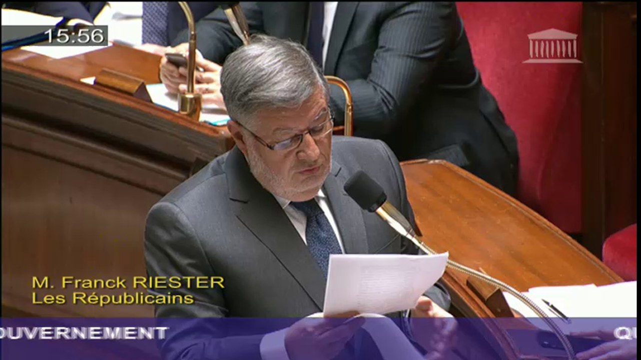 Sécurité dans le réseau RER et Transilien : A. Vidalies répond à une question au Gouvernement