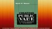 FAVORIT BOOK   Creating Public Value Strategic Management in Government  BOOK ONLINE