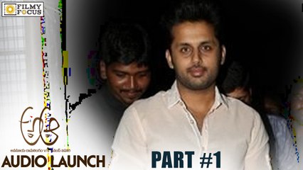 A Aa Audio Launch - Part 01-  Nithin, Samantha, Trivikram - Filmyfocus.com