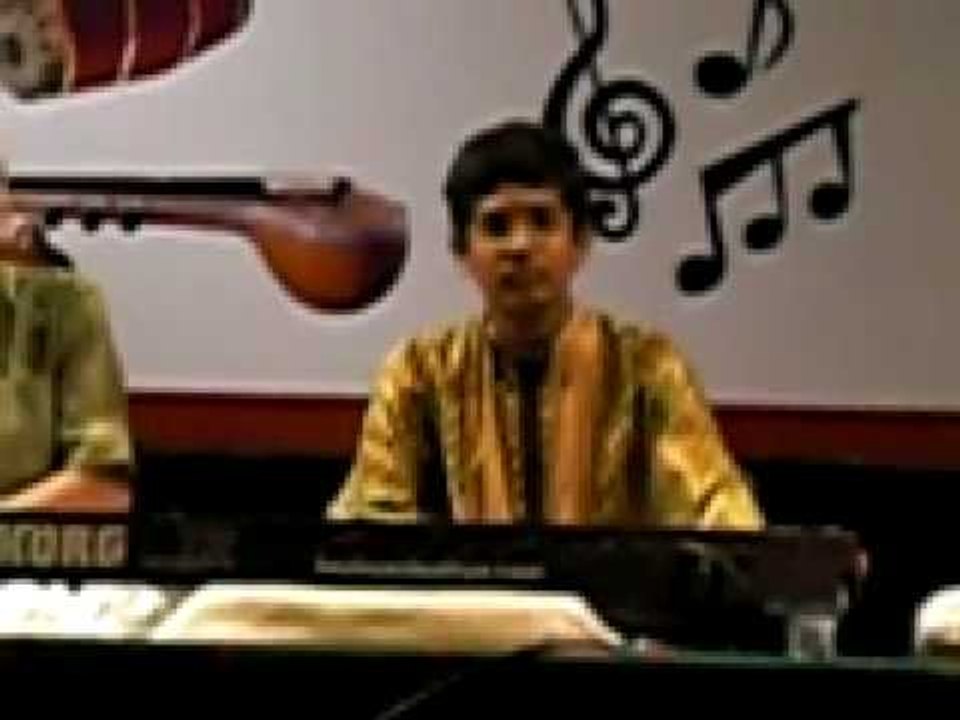 10 - Carnatic on Keyboard Sathya for BGS 24Dec2008 alapana - Ragamalika