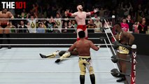 Catching & Catapult Finishers from outta nowhere- WWE 2K16 Top 10_HD