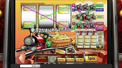 Runaway Train ilmainen kasino kolikkopeli Saucify Video Esikatselu