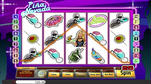 Pina Nevada (5 reels) ilmainen kasino kolikkopeli Saucify Video Esikatselu
