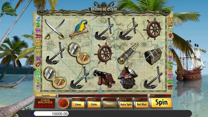 Pieces of Eight ilmainen kasino kolikkopeli Saucify Video Esikatselu