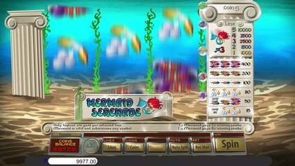 Mermaid Serenade ilmainen kasino kolikkopeli Saucify Video Esikatselu