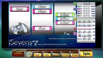 iSevens ilmainen kasino kolikkopeli Saucify Video Esikatselu