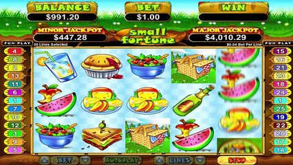Small Fortune ilmainen kasino kolikkopeli RTG Video Esikatselu